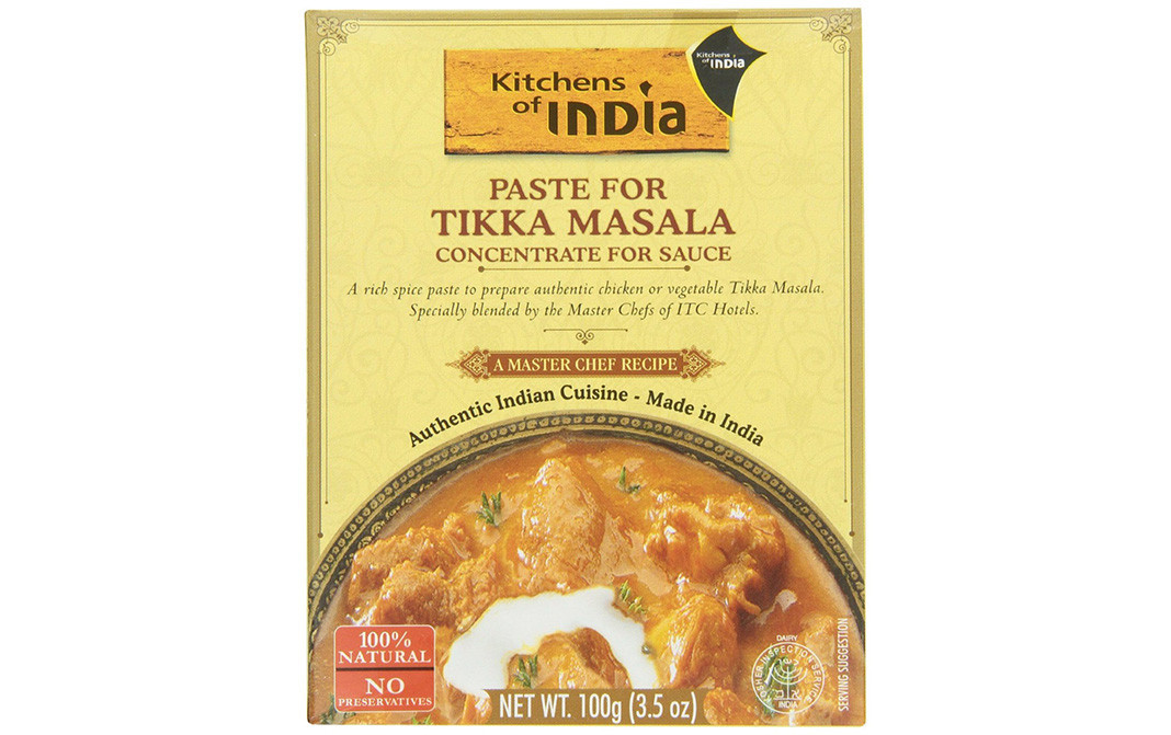 Kitchens Of India Paste for Tikka Masala Concentrate For Sauce   Box  100 grams